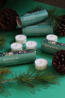 Botanical Christmas Scented Tealight 5 Pack