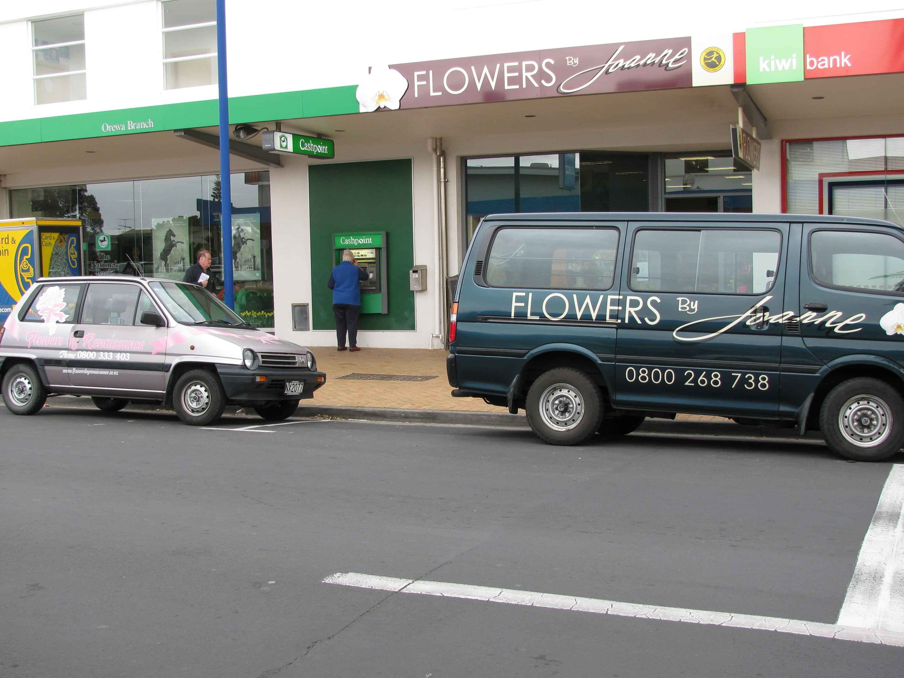 Flowers by Joanne florist shop exterior on Florence Avenue Orewa