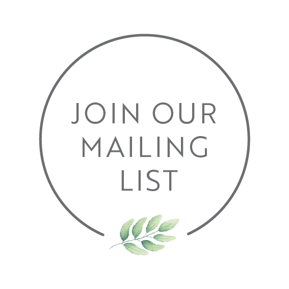 Join our Sage & Stone mailing list