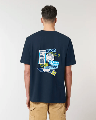 Co-Pilot Navy Tshirt