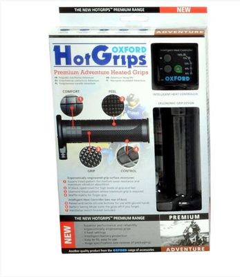 Oxford Hot Grips Premium Adventure with V8 SWITCH
