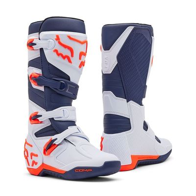 FOX COMP BOOTS [WHITE/NAVY] 10.5