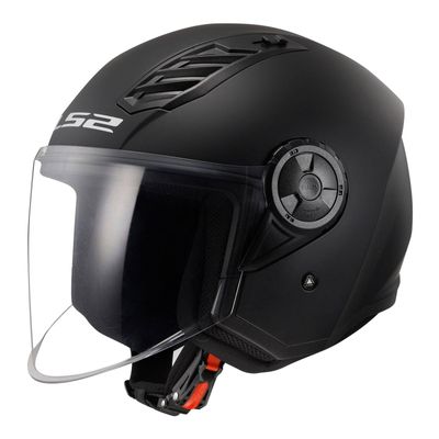 LS2 OF616 Airflow II Helmets - Matte Black 06