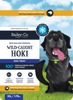 Bailey + Co Hoki Dog Treat 50g