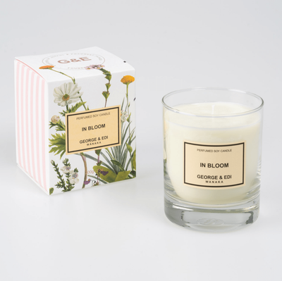 George &amp; Edi Perfumed Soy Candle - In Bloom