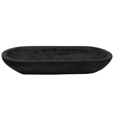 Wood Tray 57cm - Black