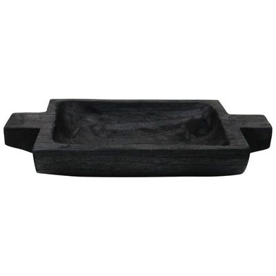 Wood Tray 42cm - Black