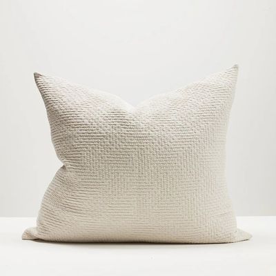 European Pillow Case (Single) - Sand
