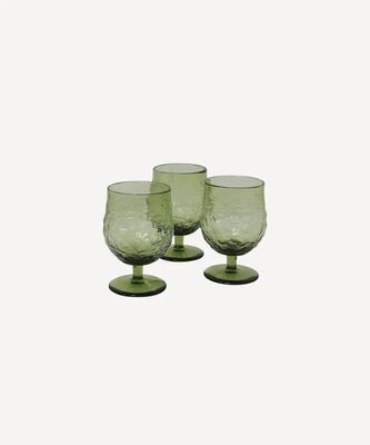 Serena Green Wine Goblet