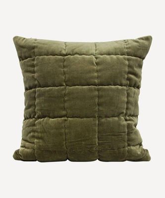 Eloise Cushion  - Olive