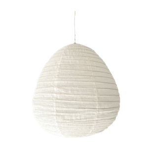 Linen Shade Pear 60cm White