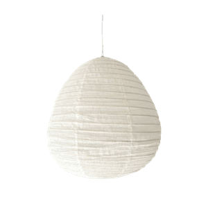 Linen Shade Pear 50cm White