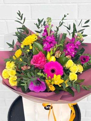 Bright Hat Box - Florist Choice
