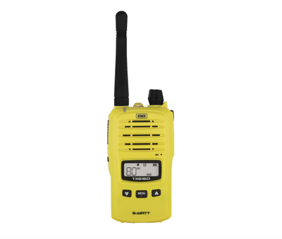5/1 WATT IP67 UHF CB HANDHELD RADIO - YELLOW
