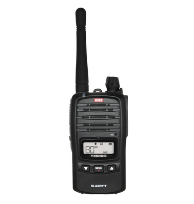 5/1 WATT IP67 UHF CB HANDHELD RADIO