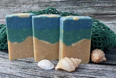 Seascape Soap with Oatmilk and Aloe