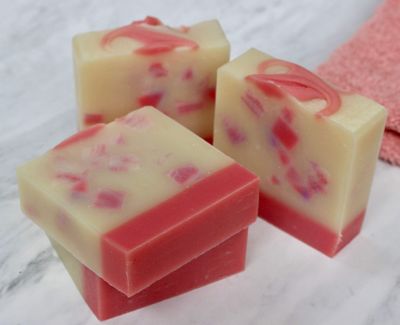 Pink Peony Confetti Soap with Aloe