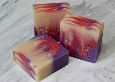 Black Raspberry Vanilla Soap with Aloe