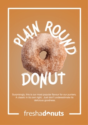 Plain Round Donuts (12pk)