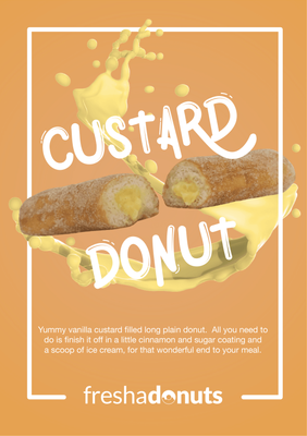Custard Donuts (12pk)