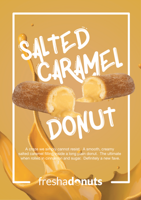 Salted Caramel Donuts (12pk)