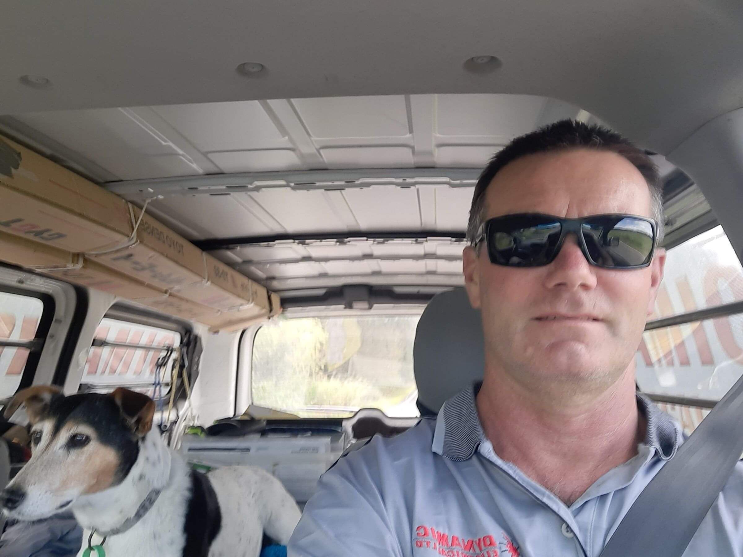 Ben Kregting of Kregting Electrical (Kuaotunu) at work