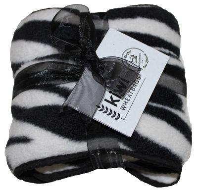 Zebra Polar Fleece Wheat Bag