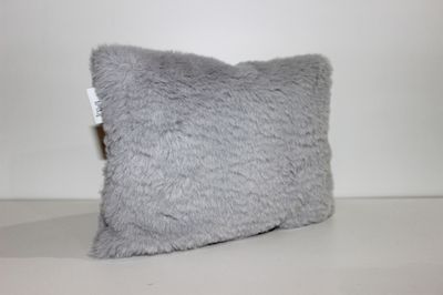 Silver Furry Wheat Bag