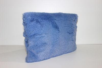 Sky Blue Furry Wheat Bag