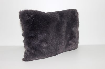 Charcoal Furry Wheat Bag