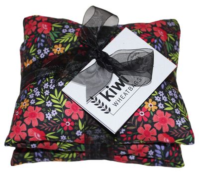 Midnight Floral Wheat Bag