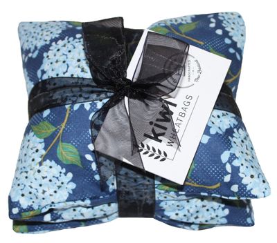 Wheat Bag with Washable Cover - Hydrangea