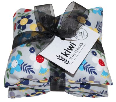 Wheat Bag with Washable Cover - Happy Garden