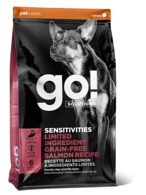 GO! SOLUTIONS SENSITIVITIES Grain Free Limited Ingredient Salmon Dog Food