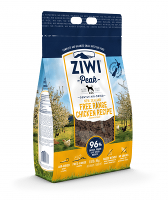 ZIWI Peak Air-Dried Free-Range Chicken Recipe for Dogs - 1kg