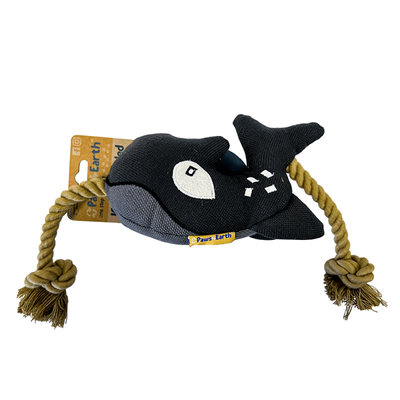 Paws4Earth Killer Whale Rope Toy