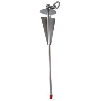 Titan Hard Soil Fin Dog Tie Out Stake