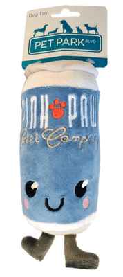 Pet Park Boulevard Foodies Paw Beer Dog Toy