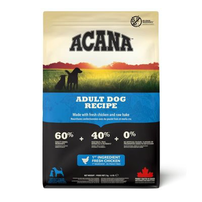 Acana Adult Dog Recipe - For All Breeds and Life Stages
