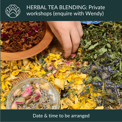 Herbal Tea blending workshops |  Book a private or group session