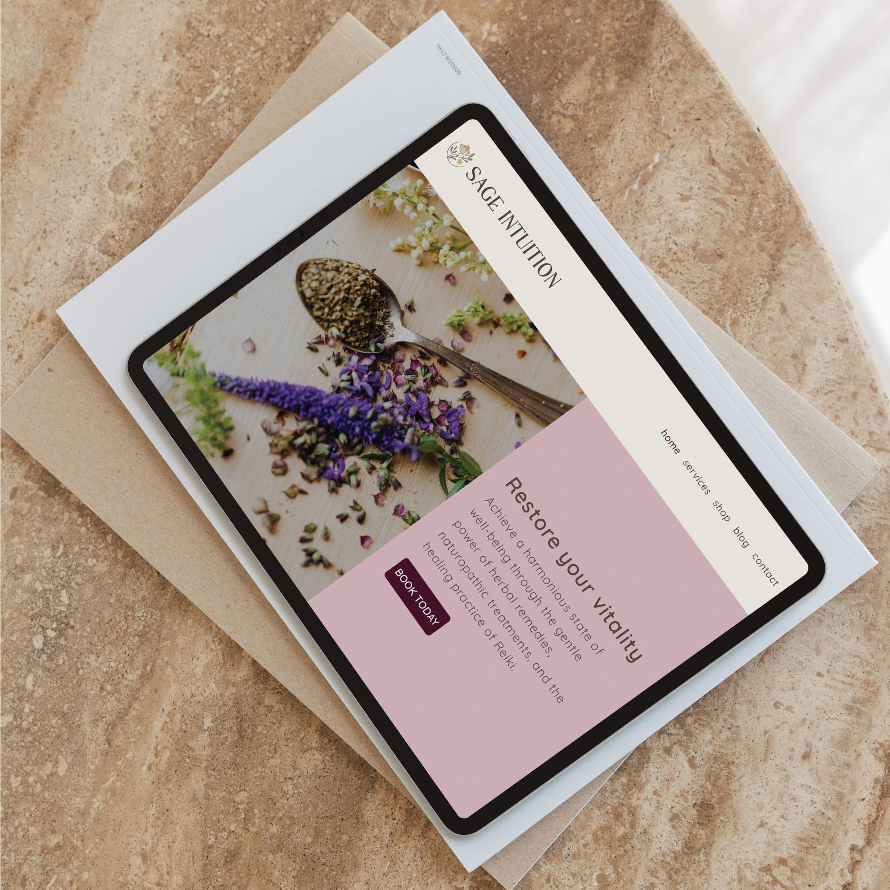 Image of Sage Intuition's logo. Designed by Creative Box. Waikato, New Zealand. 