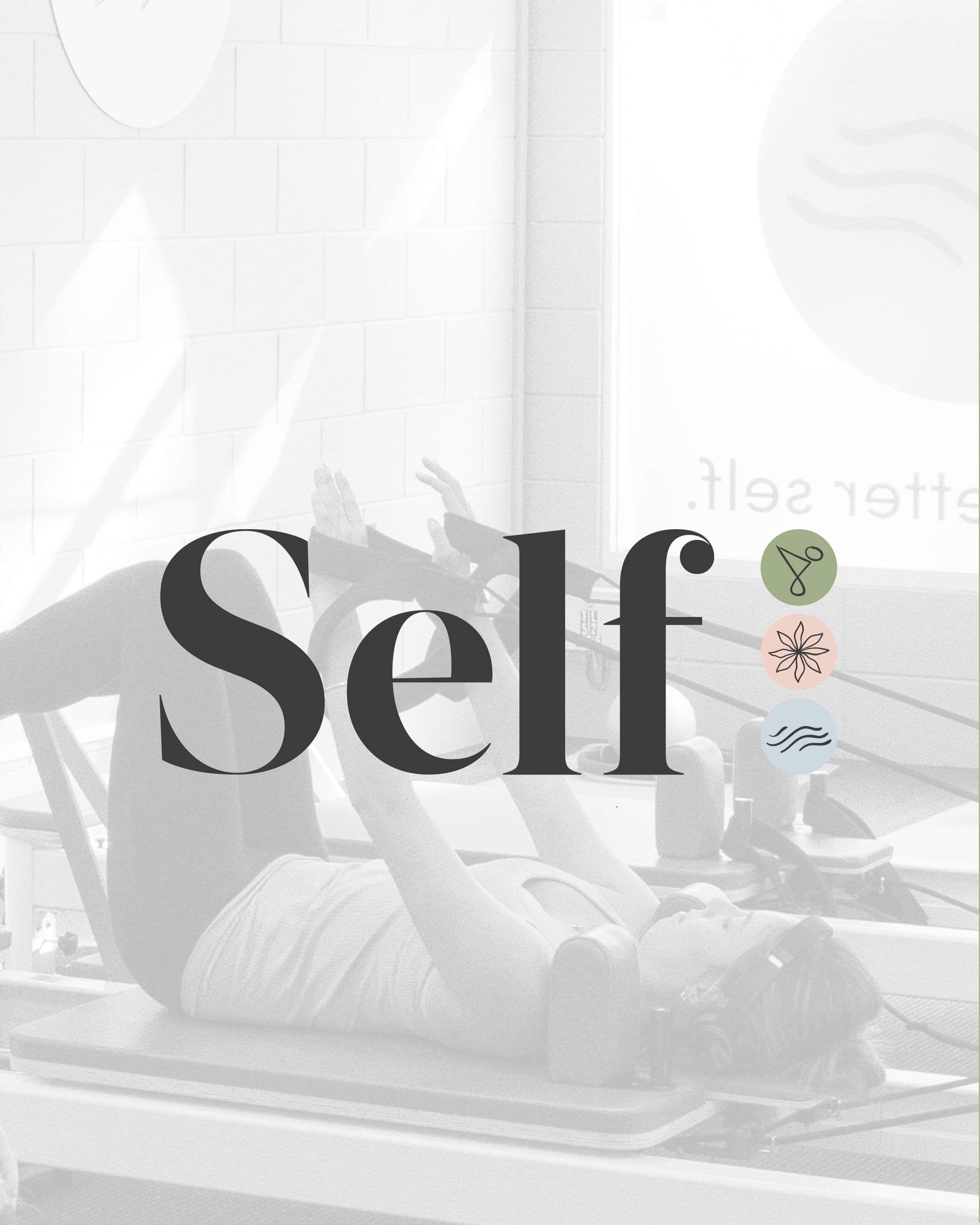 Image of Self branding, wellness studio in Alexandra. Website by Creative Box.  New Zealand. 