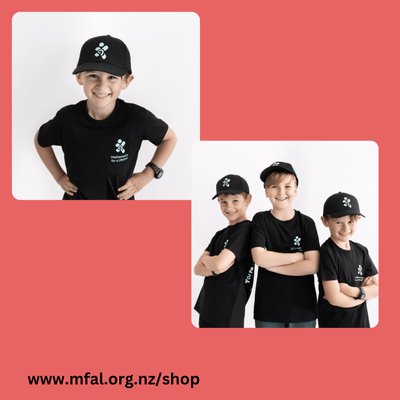 6) UNISEX KIDS ICON CAP - BLACK