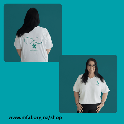 5) Unisex v-neck tee- white