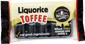 Walkers Licorice Toffee
