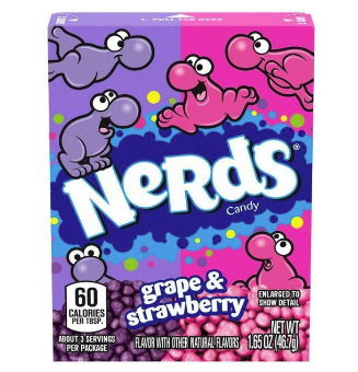 Nerds Grape/Strawberry 46.7g
