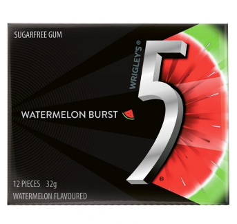 5 Gum Watermelon Burst 32g