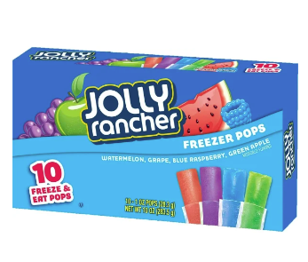 Jolly Rancher Freezer Pops 10pk