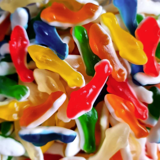 Gummy Colourful Sharks