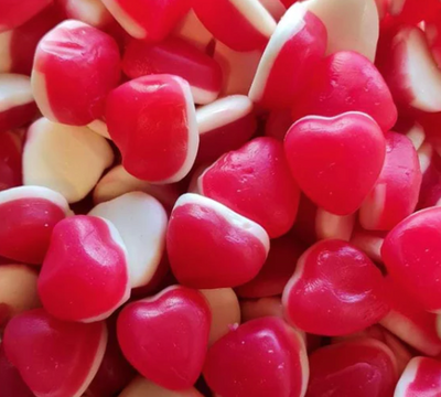 Filled Strawberry Hearts